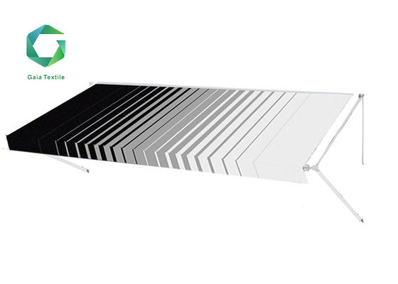 Şeritler UV Direnci RV Geri Çekilebilir Tente, 650gsm Vinil Tonneau Kapak Alev Geciktirici
