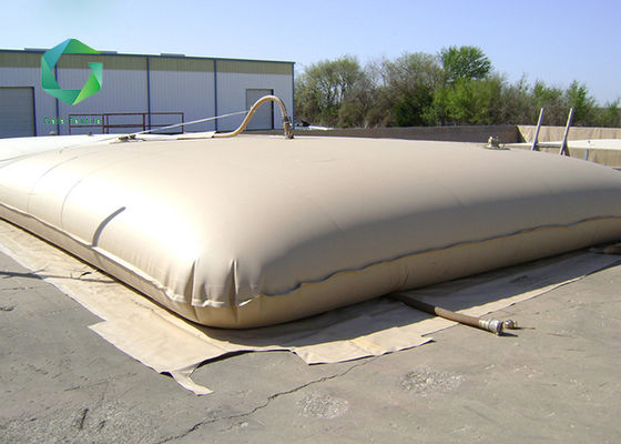 1000gsm Suya Dayanıklı UV Dayanıklı Tarp, 12000 Litre 1000d Pvc Su Depolama Tankı