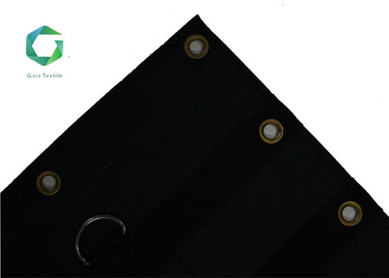 610gsm PVC Tente Kamyon Kapağı 18oz Anti UV Vinil Kaplı Kumaş Suya Dayanıklı