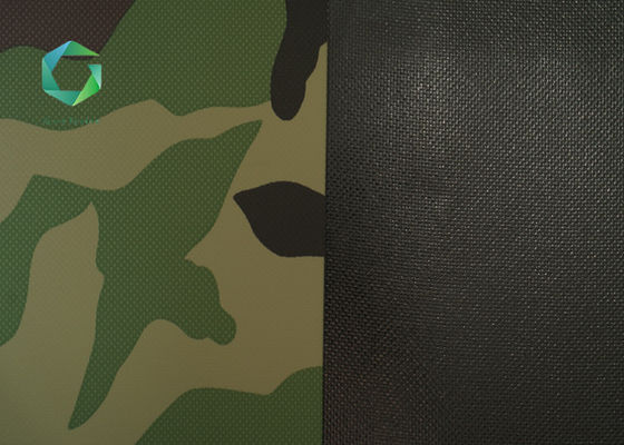 Kamuflaj Dokuma Vinil Çadır Kumaş 650gsm, Anti Uv Camo Çadır Kumaş Askeri Sınıf