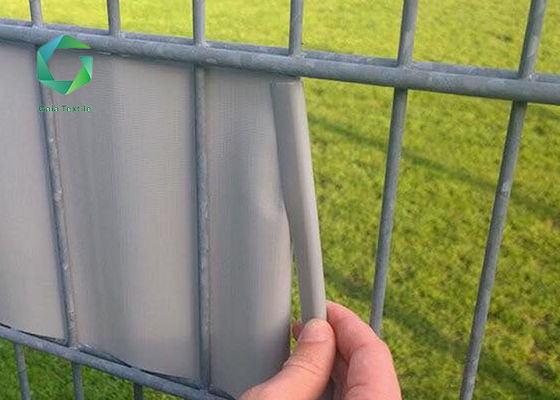 200N Yırtılma Mukavemeti 450gsm Bahçe Çiti Kumaş, 35m Gizlilik Çit Kumaş PVC Vinil